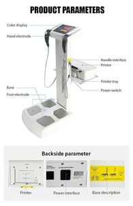 Vertical Full-Body 3D Scanner Body Weight Fat BMI Muscle Control Body <b>Analysis</b> <b>Machine</b> - Product Image 4