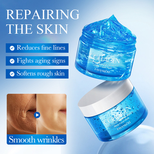 Masque facial de nuit OEM FAYANKOU à marque privée, au collagène, hydratant en profondeur, anti-rides, réparateur, aux herbes, blanchissant - Product Image 2