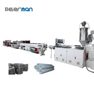 110/250mm HDPE PE PP PPR Plastic Flexible Pipe Extrusion Production Line