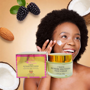 Crème <span class=keywords><strong>Visage</strong></span> Éclaircissante Extrême 7 Jours Contre les Taches Brunes, l'Acné et les Taches <span class=keywords><strong>de</strong></span> Rousseur – Meilleure Crème <span class=keywords><strong>pour</strong></span> Peaux Africaines et Femmes - Product Image 2