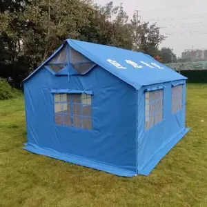 خيمة الإغاثة في حالات الطوارئ في الهواء الطلق خيمة العزل التفتيش المؤقت التدفئة في حالات الطوارئ المدنية وخيمة قطنية