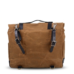 Alforja Retro para Motocicleta, <span class=keywords><strong>Bolsa</strong></span> Trasera Impermeable, <span class=keywords><strong>Bolsa</strong></span> Lateral de Lona, Equipaje para Motociclista, 40x15x30cm, para Casco y Viajes - Product Image 5