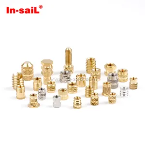 Brass Stainless Steel Thread Insert Nut For Plastic And Laptop