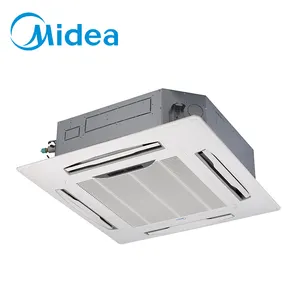 Midea 30000btu fluxo de ar 4 vias sistema de teto cassete tipo split vrf luz comercial refrigerador de ar ar condicionado