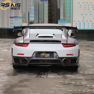 MRD Carbon-Bodykit fü<span class=keywords><strong>r</strong></span> Porsche 911 991 992 Facelift auf GT2 RS Komplett-Bodykit Motorhaube Kotflügel Frontstoßstange Heckstoßstange Spoiler - Product Image 6