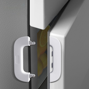 2026 New Refrigerator Cabinet Safety <b>Locks</b> Baby Fridge <b>Lock</b> Child Cabinet <b>Freezer</b> Catcher for Kids Baby Cupboard Safety <b>Locks</b> - Product Image 3