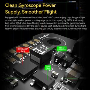 Speedybee F405 Mini Stack BLS 35A 4in1 ESC cho Bluetooth FC điều chỉnh không dây 3-6S chuyến bay Stack Tương thích với RC bay không người lái - Product Image 6