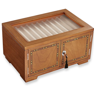 Portalápices de Madera Maciza con Cajones, Organizador de Escritorio para Niños y Oficina, Organizador de Papelería para la Escuela y el Hogar - Product Image 5