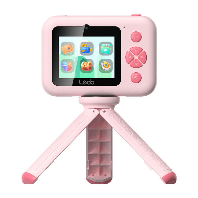 Mini Kids Toy Birthday Gift Photo Video HD Digital Camera Small Portable IPS Screen Child Camera with Instant Print
