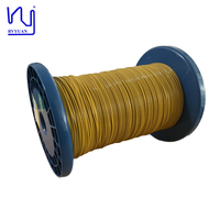 Fil de cuivre extrudé triple isolation PFA 0,10 mm x 100 brins
