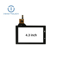 Écran tactile capacitif de 4,3 pouces FT5446 10PIN 480x800 G+G 6H Interface IIC pour panneau industriel