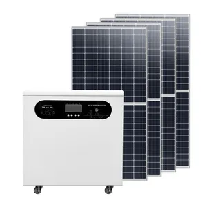 Ngân hàng điện 1200W 3000W 5000W nhà Sao Lưu Di động di động năng lượng mặt trời lưu trữ năng lượng ngoài trời DC up uninterruptible nguồn cung cấp điện