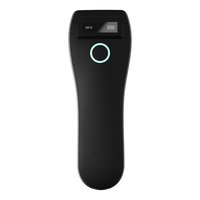 Escáner de Código de Barras W6 con Sensor CMOS, Pantalla Inalámbrica Portátil para Punto de Venta, Supermercado, Almacén, Gestión de Inventario