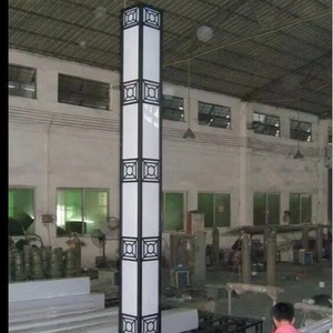 Lámpara de Jardín LED Solar con Columna de Aleación de Aluminio y Sensor de Luz para Iluminación de Paisajes Exteriores, 5 Años de Garantía - Product Image 2
