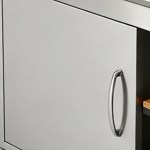 Grill <span class=keywords><strong>BBQ</strong></span> a Carbone e Legna Santa Maria Argentino di Lusso, Pieghevole, con Carrello <span class=keywords><strong>in</strong></span> <span class=keywords><strong>Acciaio</strong></span> Regolabile, <span class=keywords><strong>Acciaio</strong></span> Inossidabile 304 - Product Image 6