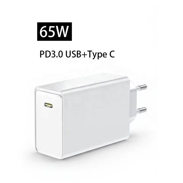 GaN 65W PD3.0 USB Type C Multifunction Fast Chargers with OVP Overcurrent Short Circuit Protection for Laptop & Mobile Phone