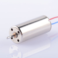 Miniatur elektrik 50000rpm tinggi, mainan Drone elektrik Dc tanpa inti, motor elektrik mikro 820 Rpm untuk