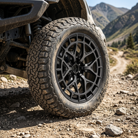 Velg Off-Road Forged 20 22 Inch 6x139.7 4x4 Alloy untuk Toyota Hilux Prado Ford Ranger Isuzu D-MAX Pickup SUV