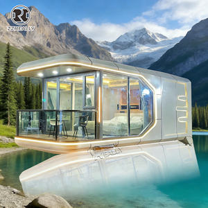 Diseño de Casa Cápsula Espacial Integrada Personalizada, Casas Contenedor Móviles Autoconstruidas - Product Image 1