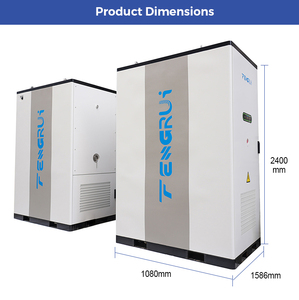 Système de stockage d'énergie solaire tout-en-un certifié CE, <span class=keywords><strong>batterie</strong></span> lithium LiFePO4 longue durée 261 kWh, PCS 125 kW, BESS - Product Image 4