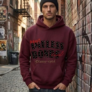 Sweat-shirts décontractés pour hommes, sports de plein air, course à pied, 100% coton, personnalisables, unis, surdimensionnés, en molleton lourd, prix bas - Product Image 1
