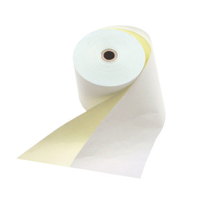 Perfection Rouleaux autocopiants à deux plis, 75*75MM, blanc/canari, 50 rouleaux par carton - Product Image 2