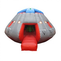 Châteaux gonflables UFO ignifuges sans plomb Nova Rides pour enfants, château gonflable extérieur à vendre