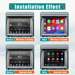 กล่องแอปเปิ้ลไร้สายสำหรับรถจี๊ปรุ่น Cheroke/ Grand Cherokee/เข็มทิศ Uconnect8.4เครื่องเล่นวิทยุในรถ mirlink - Product Image 3