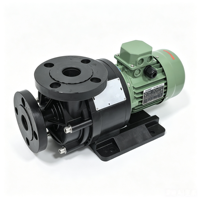 Pompe à entraînement magnétique industrielle K AMX-440FGASE-1 en plastique PP+GF résistante aux produits chimiques pour gravure de circuits imprimés 1-1/2 pouce OEM 220/380V