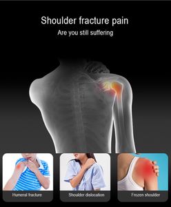 Órtese de Ombro de Alta Qualidade para Homens e Mulheres para Suporte de Manguito Rotador Rasgado, Tendinite, Luxação, Bursite - Product Image 3