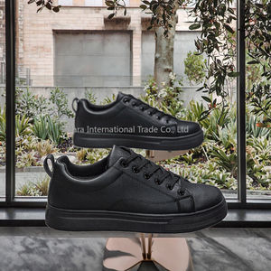 Zapatos Casuales de Lona para Hombre, Estilo Coreano, Modernos, Blancos, Transpirables, con Plantilla de PVC, Forro de Malla, con Cordones, para Todas las Temporadas - Product Image 2