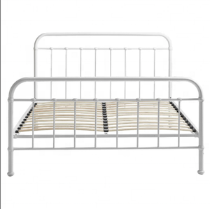 Latest Designs Double Iron Steel Metal <b>Bed</b> Bedroom Furniture Bunker <b>Bed</b> Double Metal <b>Bed</b> Frame - Product Image 4