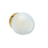 Conteneur cosmétique de luxe UPC transparent et noir, flacon en verre de 50 g, provenant du Fujian