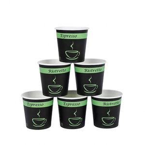 Gobelets en papier biodégradables jetables de 3 oz, 4 oz, 6 oz, gobelets en plastique transparent à usage unique, contenants isothermes pour boissons chaudes à emporter - Product Image 3