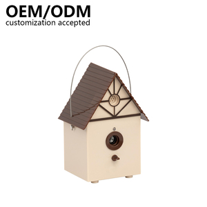 Weerbestendige Vogelhuisvormige Ultrasone Buitenschors Voor Honden Beslaat 1/4 Hectare Voor Effectieve Achtertuinen Voor Hondentraining - Product Image 1