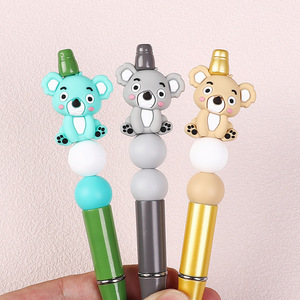Cuentas Sueltas de Silicona PVC 3D con Diseño de Koala para Manualidades, Cuentas para Bolígrafos, Fabricación de Joyería, Venta al Por Mayor a Bajo Precio - Product Image 5
