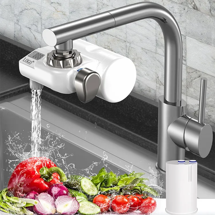 Faucet Water Filter Water Faucet Purifier White Tap Filter Domestic Removing Chlorine Tap Water Filter