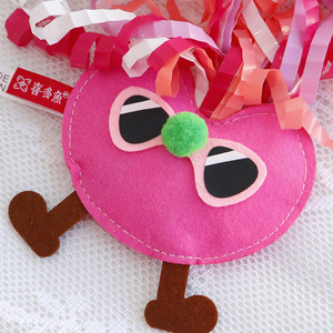 Roll up Cat Peppermint Ringing Paper Doll Bell Grinding Rod Cat Toy - Product Image 3