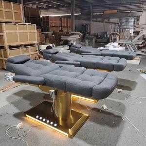Moderne Elektrische Wimpern- und Gesichtsbehandlungsliege für Kosmetikstudios Möbel Luxus-Massageliegen & -Betten Elektrische Vibrations-Massageliege - Product Image 4
