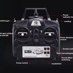 3818-1 Pro Heng Long Juguetes Eléctricos 1/16 2.4G Alemania Tiger I Tanques de Batalla RC con Orugas Metálicas RTR - Versión Profesional 6.0 - Product Image 3