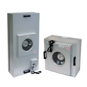 Guangdong H14 fan filter unit air filter FFU with pre filter