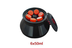 4x100ml 6x50ml tabletop alta velocidade refrigerada centrífuga - Product Image 4