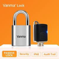 Cadenas électronique passif de sécurité en acier inoxydable IP68, géré par clé, pour site télécom, 69,9 $