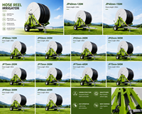 Système d'irrigation agricole IoT longue portée avec enrouleur de tuyau automatique pour pulvérisation, pour machines agricoles