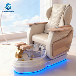 थोक कस्टम चुंबकीय जेट फुट स्पा मालिश पेडीक्योर और पेडीक्योर स्टेशन रिक्लियर के लिए - Product Image 6