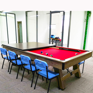 Tavolo da <span class=keywords><strong>biliardo</strong></span>/<span class=keywords><strong>pool</strong></span> 3 in 1 multifunzione moderno in MDF da 7FT, 8FT, 9FT per interni, casa, bar, sala da pranzo - Vendita all'ingrosso a prezzo conveniente - Product Image 4
