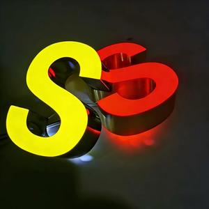 Letrero de Acrílico con Retroiluminación y Logotipo 3D Personalizado para Tiendas y Oficinas, Fácil de Instalar - Product Image 1