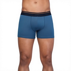 Bóxers de Punto Sin Costuras de Algodón/Spandex de Secado Rápido, Ecológicos y de Primera Calidad, Fabricados por OEM, para Hombre, con Logotipo Personalizado, Transpirables - Product Image 2