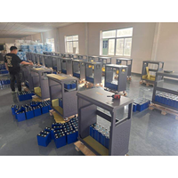 Baterai 32kWh 680Ah 250A DC Breaker Penyimpanan Energi Surya Rumah Tangga Baterai Surya Penyimpanan Energi