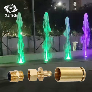 Boquilla <span class=keywords><strong>Gayser</strong></span> de grado profesional Foaming Jet Bubbler WATER CROWN de 1 "pulgadas para fuente de baile Musical - Product Image 6